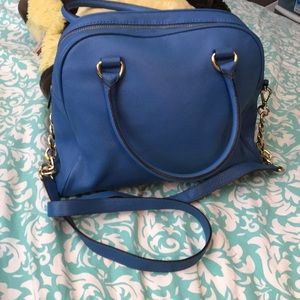 Blue Michael Kors Purse